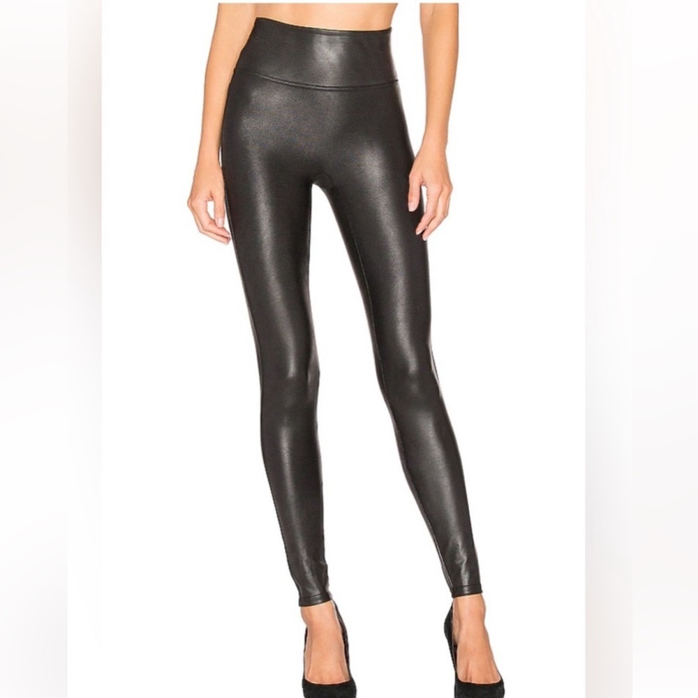 Spanx Faux Luxe Leather Leggings
